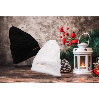 Grimm DC Nón len High-top beanie | White