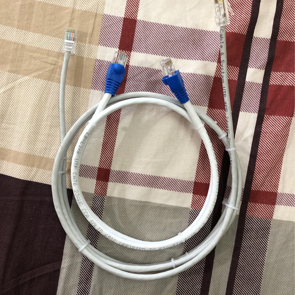 Dây Cáp Mạng Bấm Sẵn Hai Đầu