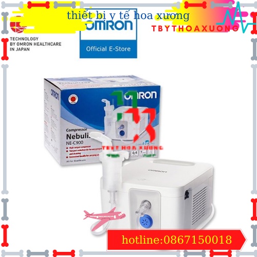 [Hàng Chính Hãng] Máy Xông Khí Dung Omron NE-C900 Công Suất Lớn