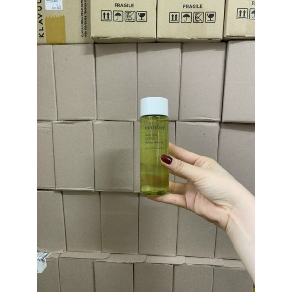 Tẩy trang mắt môi táo xanh Innisfree 100ml