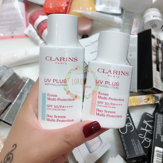 Kem chống nắng Clarins UV Plus SPF 50 PA++++ fullsize 30/50ml