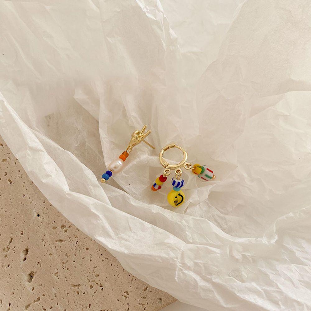 Bông Tai Hình Mặt Cười Thời Trang Dành Cho Nữ VANES1