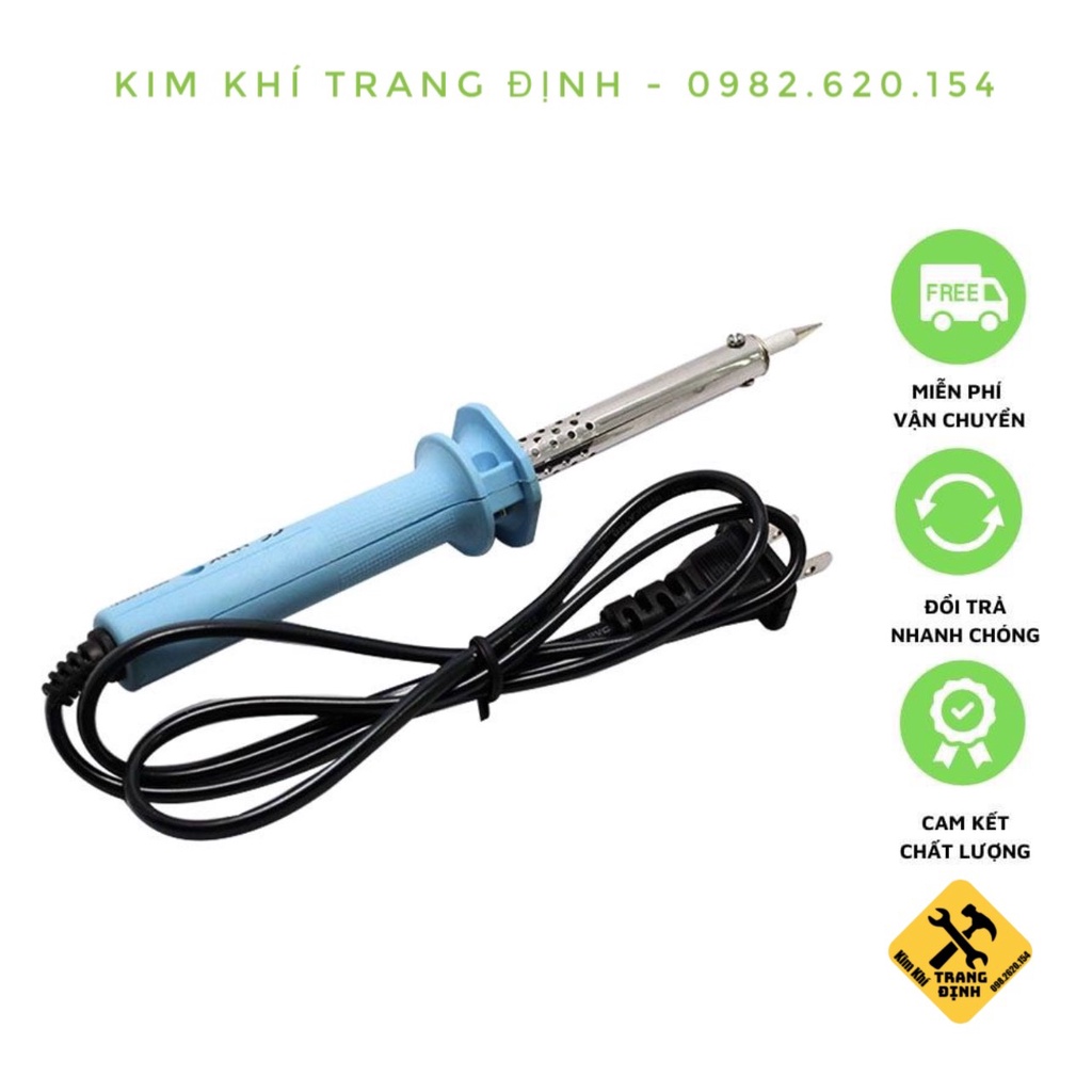 Mỏ hàn điện 40w cán xanh dương