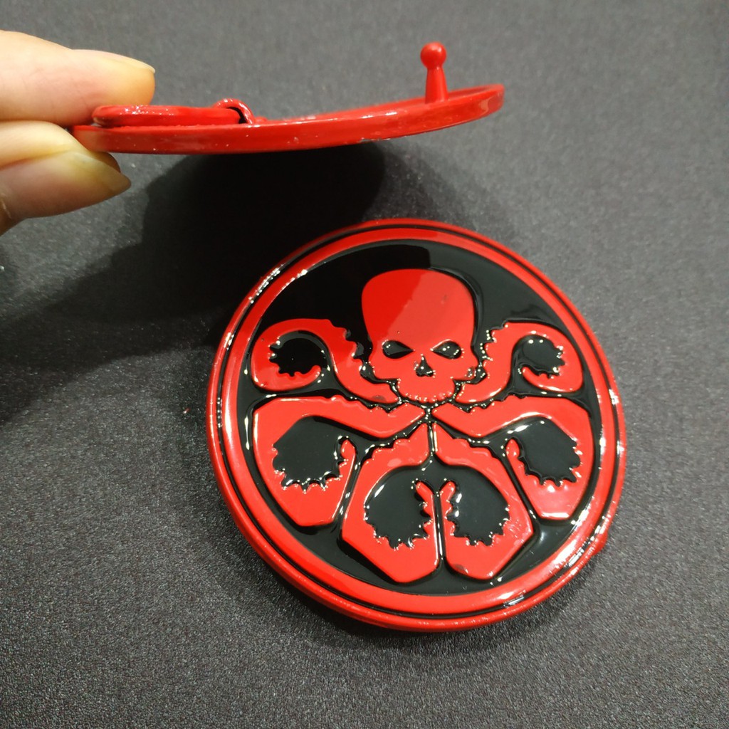 Mặt khóa thắt lưng HYDRA mavel hợp kim tròn 7.5cm