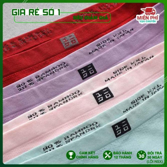 Quần lót nữ cotton sợi tre Bamboo kháng khuẩn khử mùi, mùi vải thơm (6 màu) đặc trưng quyến rũ sexxy | BigBuy360 - bigbuy360.vn