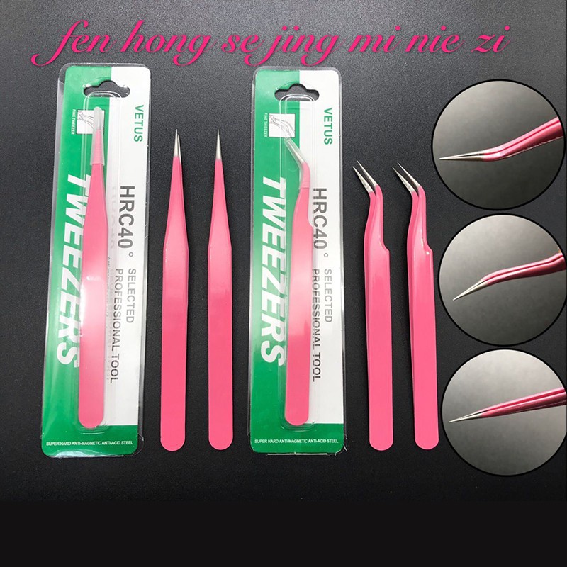 Mikiwilash Nhíp chính xác chống tĩnh điện 1PC Dụng cụ uốn cong lông mi cong Đầu thẳng chính xác Điểm nhọn Nhíp không gỉ Dụng cụ sửa chữa điện thoại