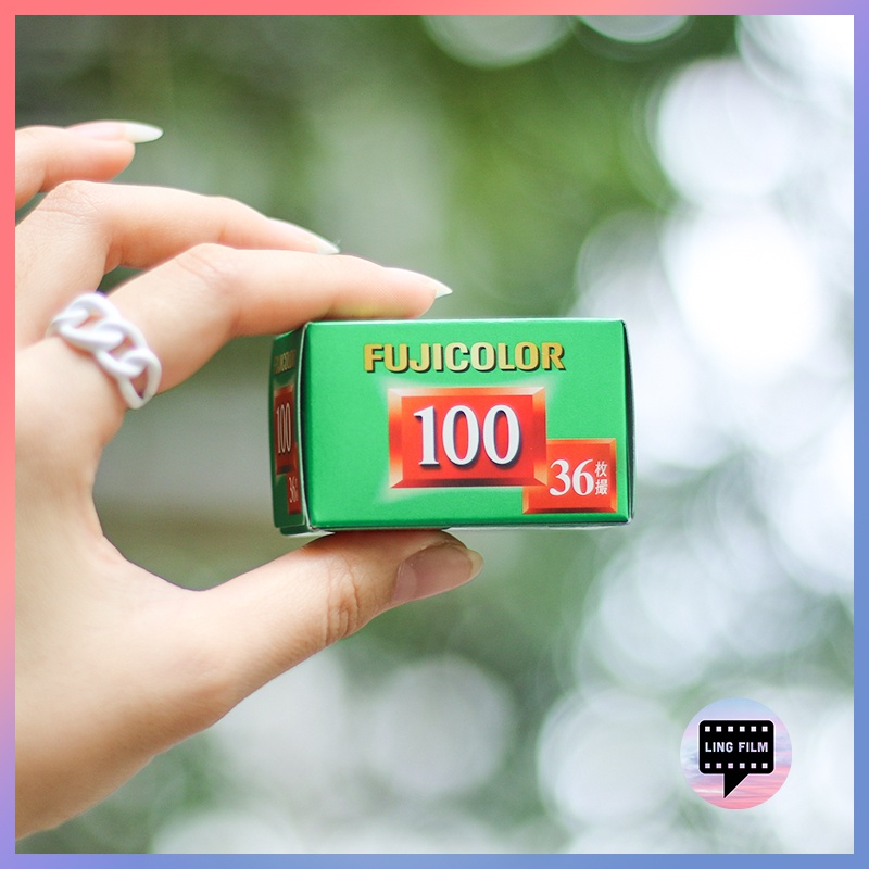 Film Fuji 100 Nội Địa Nhật - Indate 2023/2025 - Bản màu đỏ