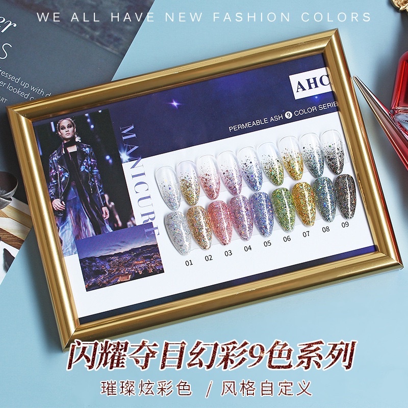 Sơn gel AS chai đỏ mã AHC hàng chuẩn dung tích 15ml