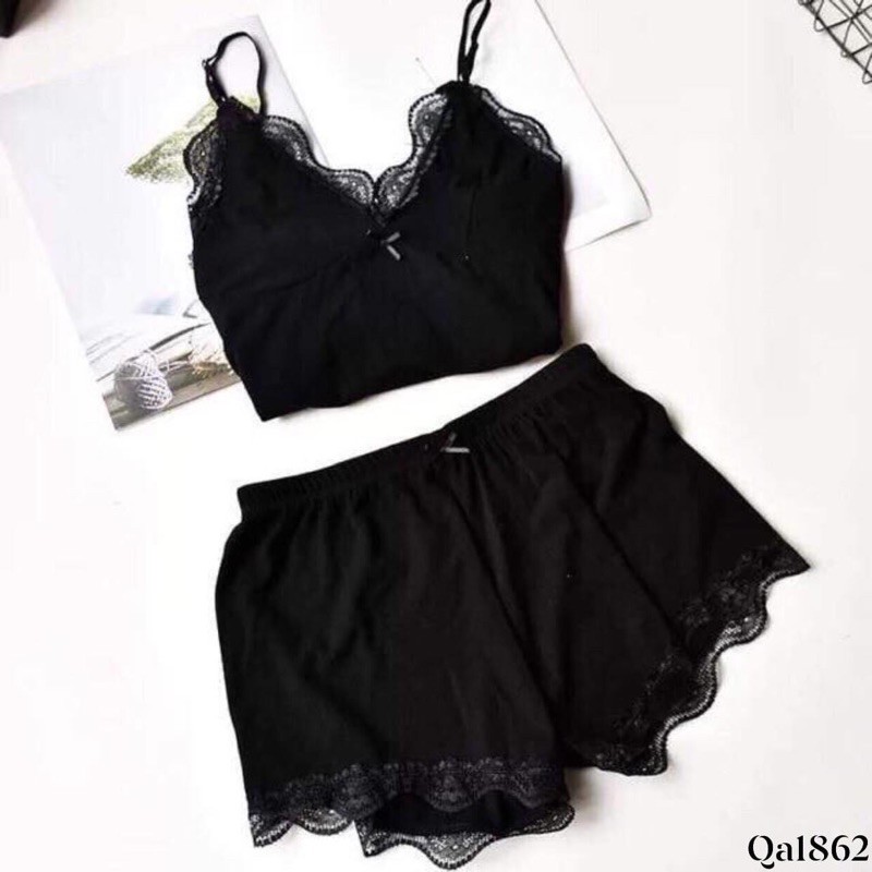 Bộ Quần Áo Ngủ Hai Dây Siêu hót | BigBuy360 - bigbuy360.vn