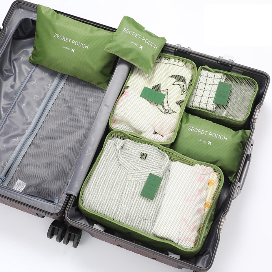 Bộ 06 Túi Xách Du Lịch Đa năng Tiện ích xếp gọn đựng nhiều vật dụng KDR-NC058