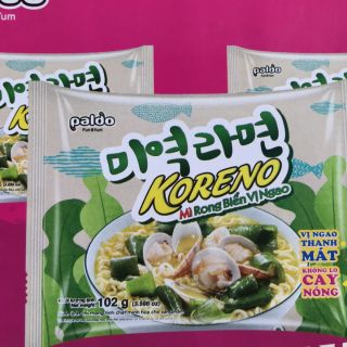 Combo 24 gói mì rong biển vị ngao. Date 11.2022