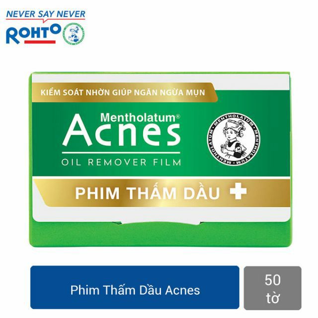 Phim Thấm Dầu Acnes Oil Remover Film 50 Tờ