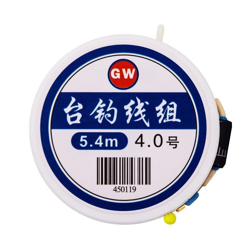 Dây Trục Câu Đài Buộc Sẵn Cước Câu Cá Tàng Hình