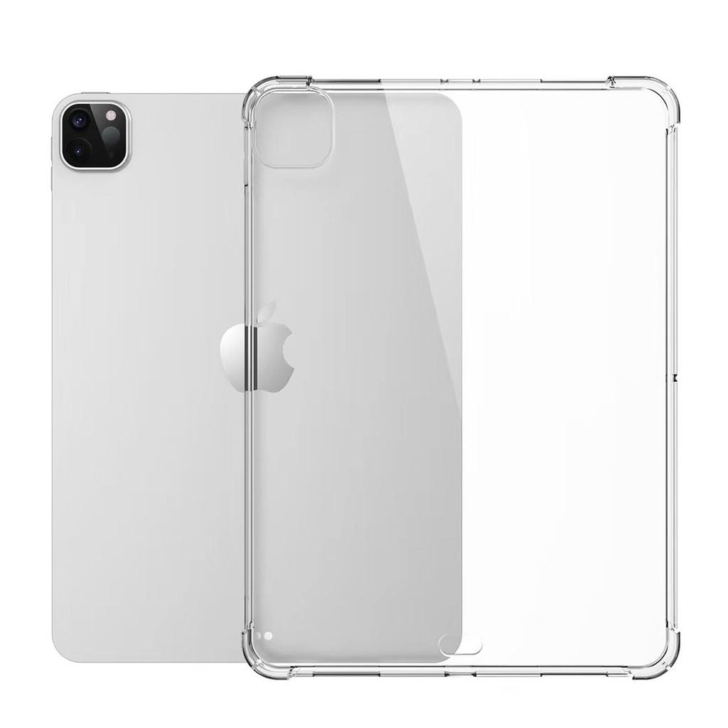 Ốp lưng dẻo trong silicon cho IPad mini 1/2/3/4/5, IPad 2/3/4, Air 1/2/3, Pro 9.7/9.7 (2017/2018) 10.5' | BigBuy360 - bigbuy360.vn