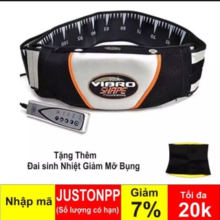 Máy masage giảm mỡ . Đánh tan mỡ bụng nóng và rung tặng đai sinh nhiệt hàng nhập khẩu
