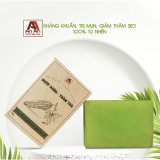 Xà bông thảo mộc tinh chất mướp đắng - tràm trà, thảo mộc An An