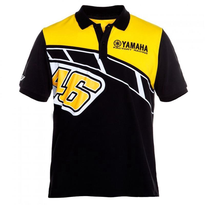 YAMAHA Áo polo Thể Thao In Chữ VR 46 M1 Thời Trang Cho Nam
