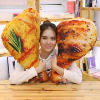 Gối ôm 3D đùi gà QC ( kèm hình thật - od 7 ngày)