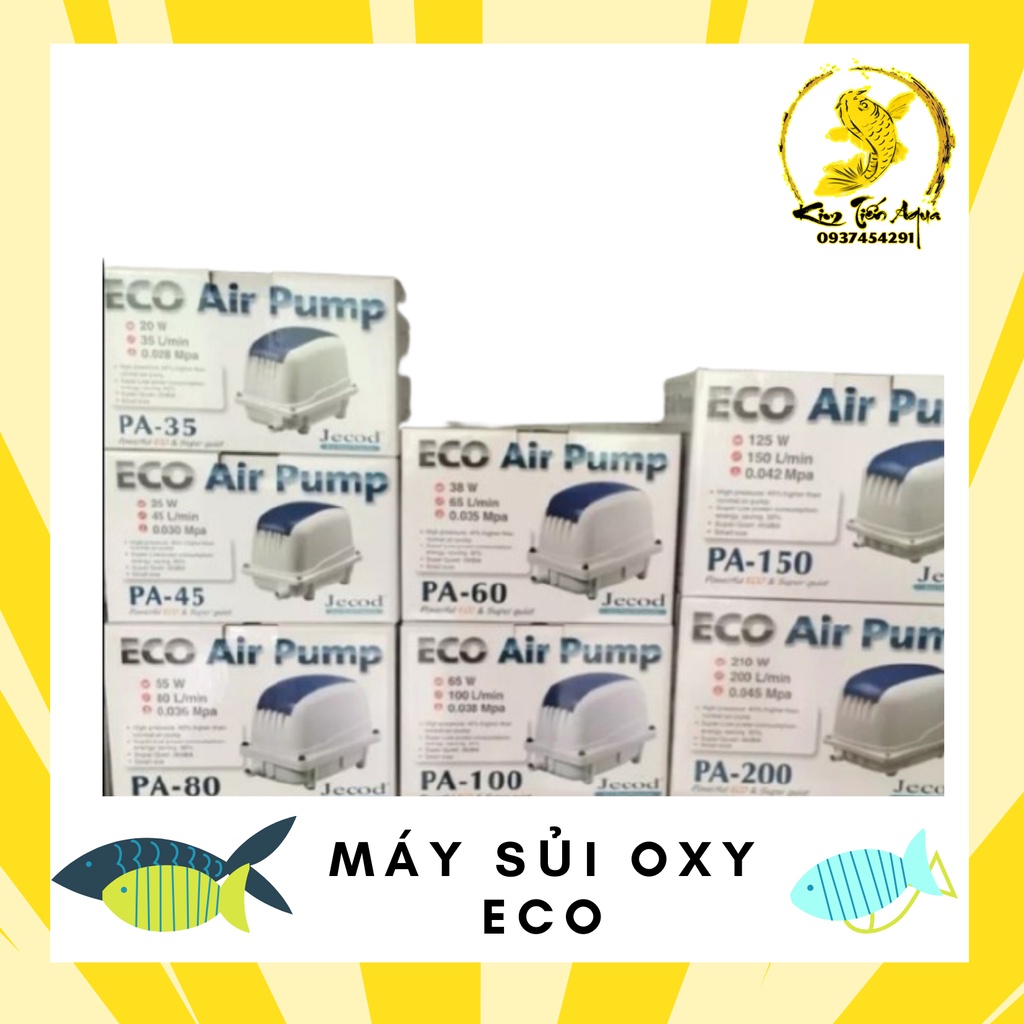 Máy sủi oxy jecod PA - 35 - 45 - 60 - 100