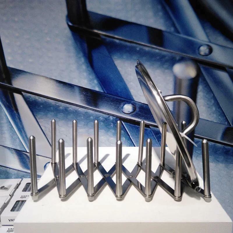 IKEA giá inox úp gác vung nồi Variera IKEA