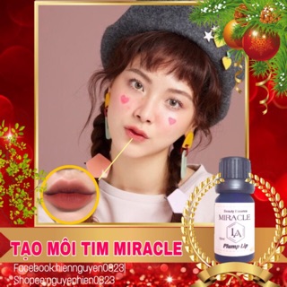 Tinh chất đầy môi, tạo môi trái tim