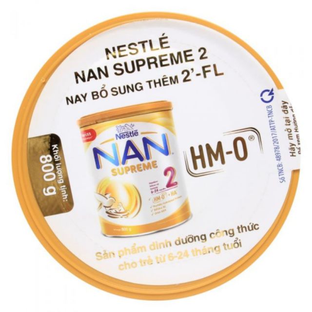 Sữa Nan Supreme số 2 800g