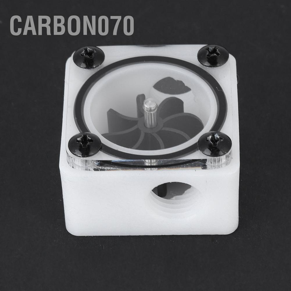 Hàng Sẵn Đồng Hồ Đo Lưu Lượng Nước dòng chảy G1/4 Cho Hệ Thống Làm Mát Máy Tính 【Carbon070】