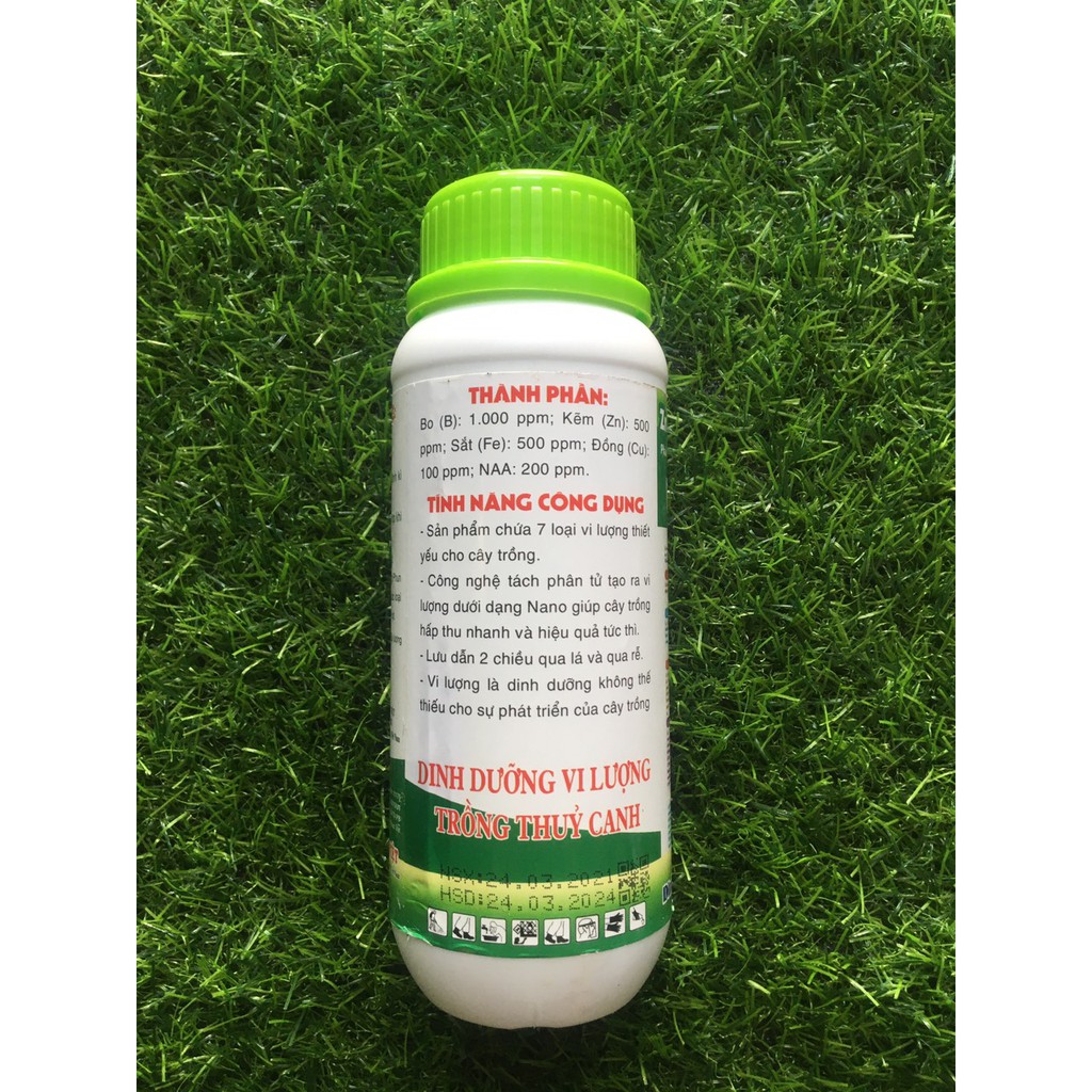 Dinh dưỡng Vi Lượng Cho cây Trồng - Chai nữa lít