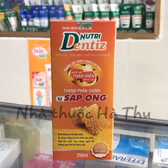 Dung dịch nha khoa Nutri Dentiz 250Ml