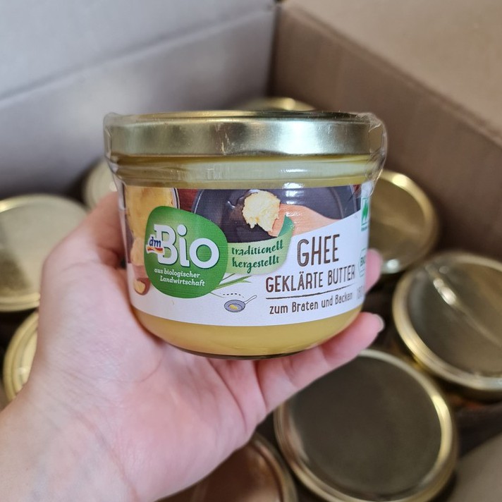 Bơ Ghee hữu cơ cho bé DM Bio/Ener Bio Đức- 180gr