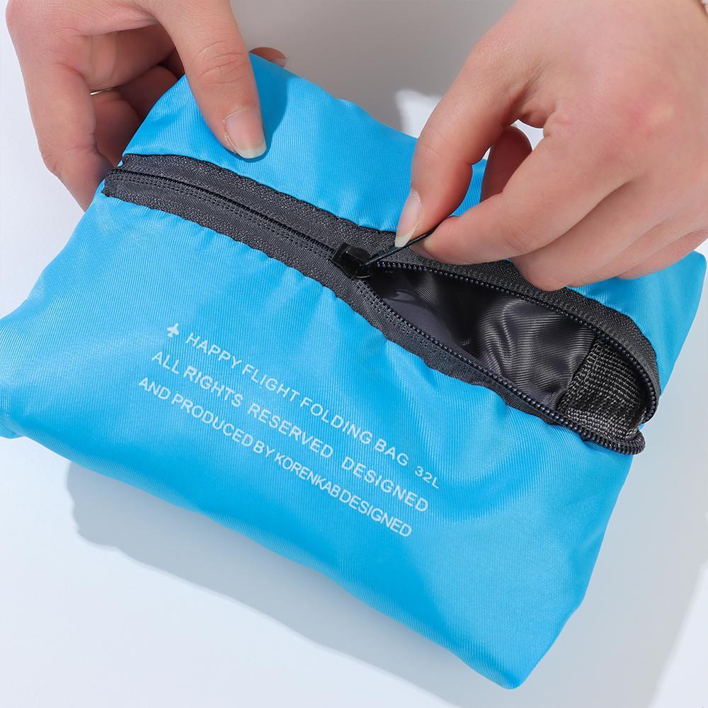 Túi Xách Du Lịch Bằng Nylon Chống Nước Có Thể Gấp Gọn Tiện Dụng