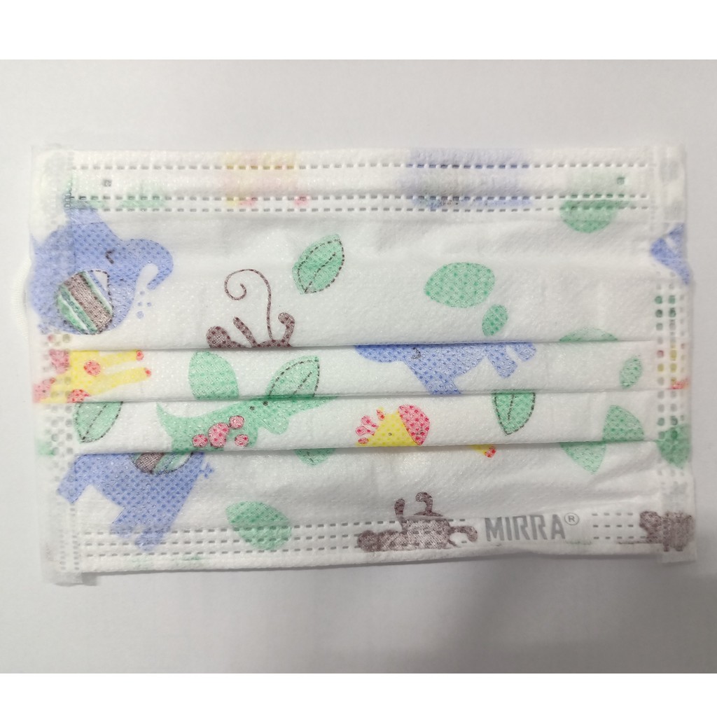 KHẨU TRANG Y TẾ TRẺ EM THƯƠNG HIỆU MIRRA CHO BÉ TỪ 6-12 TUỔI (hộp 50 cái) | BigBuy360 - bigbuy360.vn