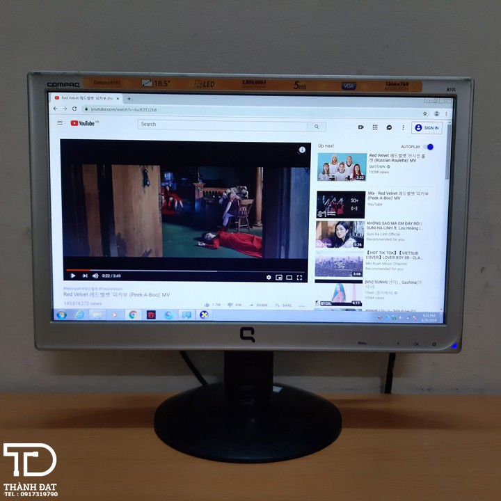 Màn hình máy tính 19 inch Led HP Compaq R191 cũ | BigBuy360 - bigbuy360.vn