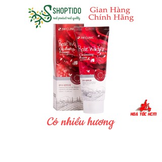 Sữa rửa mặt 3W CLINIC Foam Cleansing chiết xuất thành phần tự nhiên 100ML, Hàn Quốc NPP Shoptido