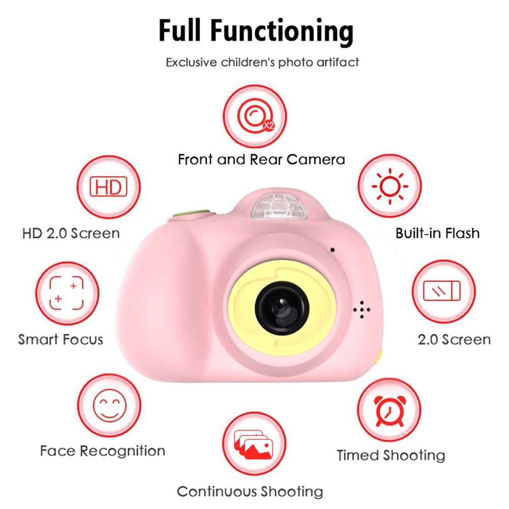 Máy Quay Phim Mini 2.0 Inch 1080p Hd | BigBuy360 - bigbuy360.vn