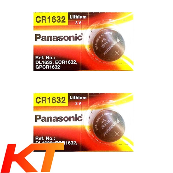 2 PIN CR1632 3V PANASONIC LITHIUM CHÍNH HÃNG.
