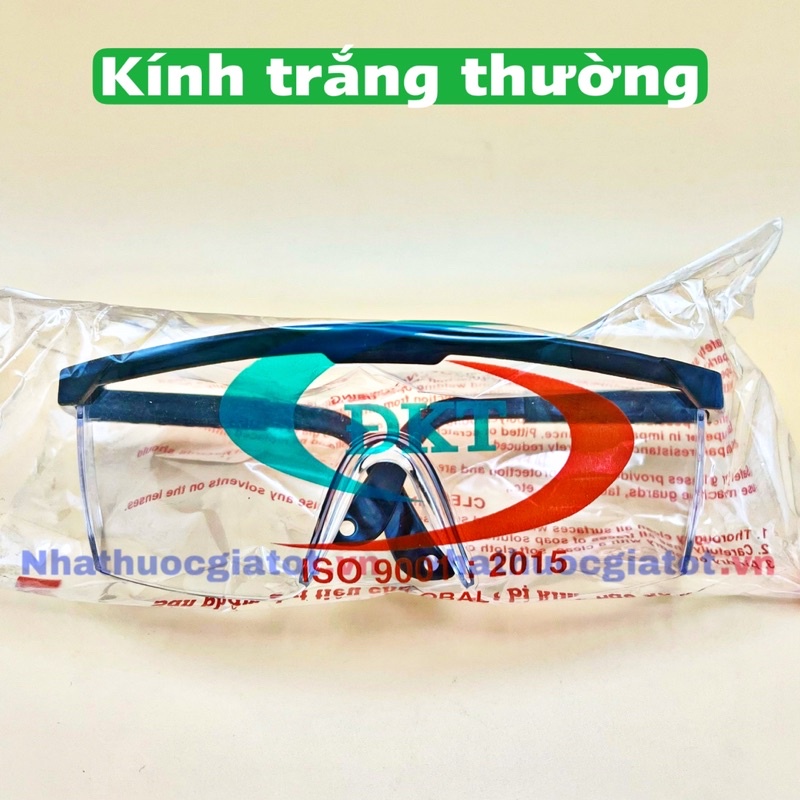 Kính Đi Đường Chống Bụi, Mắt Kính Trong Y Tế, Kính Bảo Hộ Đi Đường Chống Bụi Gọng Dẻo