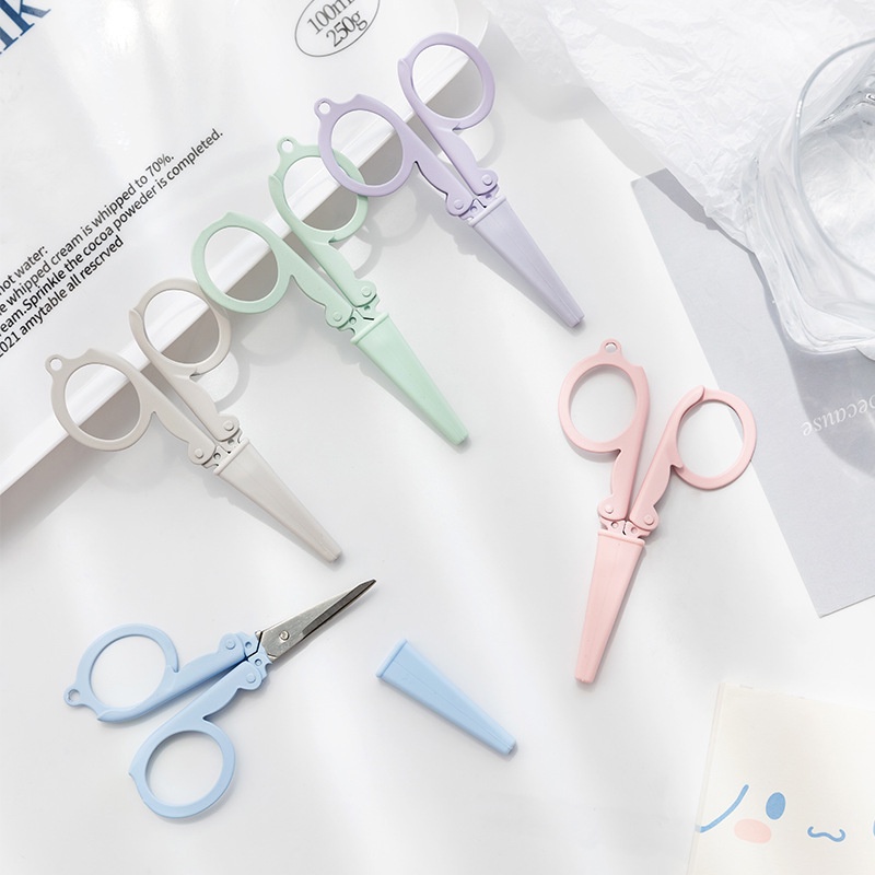 Kéo Gấp Mini PenLab Bằng Thép Không Gỉ C7126 Màu Sắc Xinh Xắn