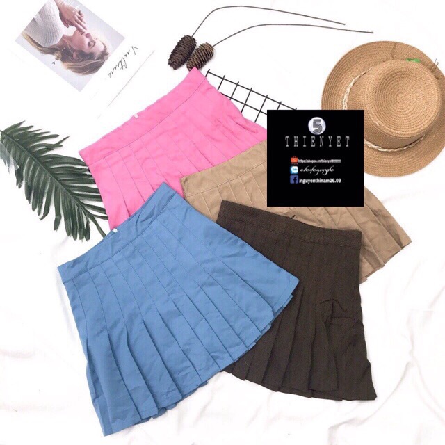 Chân váy tenis chất tuyết mưa dày, hàng đẹp, có lót trong (kèm hình thật) | BigBuy360 - bigbuy360.vn