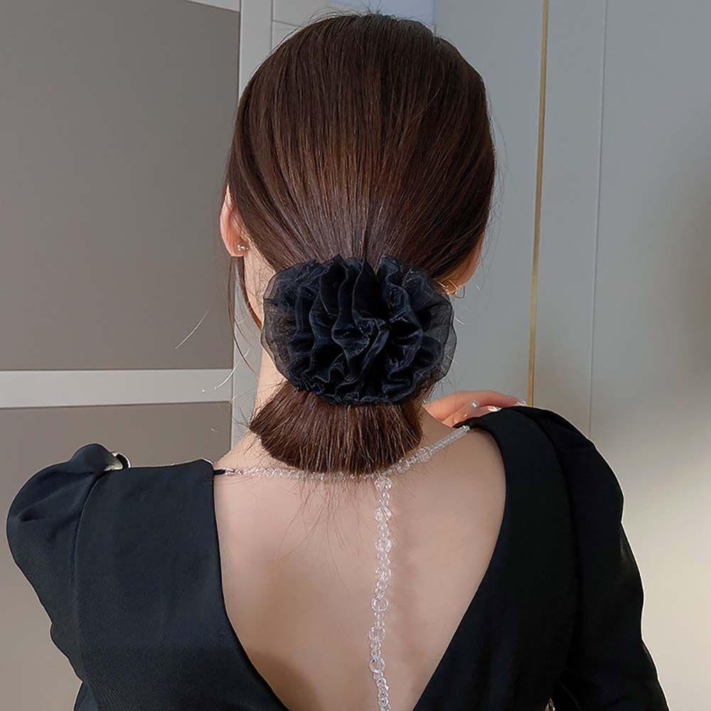 ANEMONE Dụng Cụ Búi Tóc Đơn Giản Dễ Thương Cho Nữ