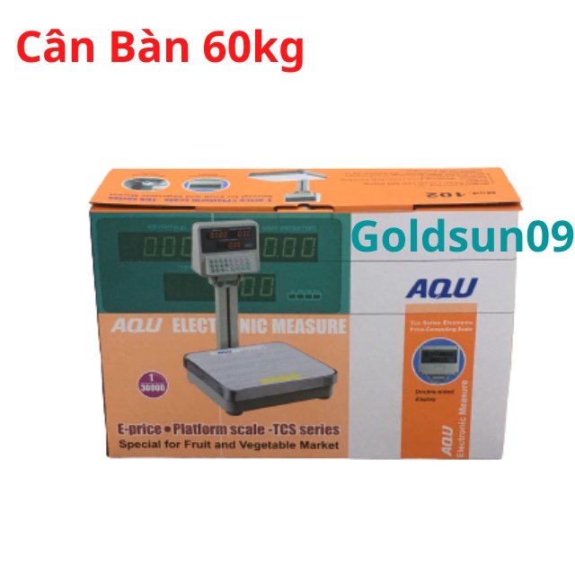 cân tính tiền điện tử cân bàn 60kg bàn phím tiếng việt ( bảo hành 24 tháng )