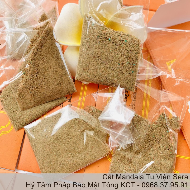 |Tu Viện Sera| Cát Mandala đàn tràng Đại Nhật Như Lai và Ba Đại Bổn Tôn Tây Tạng