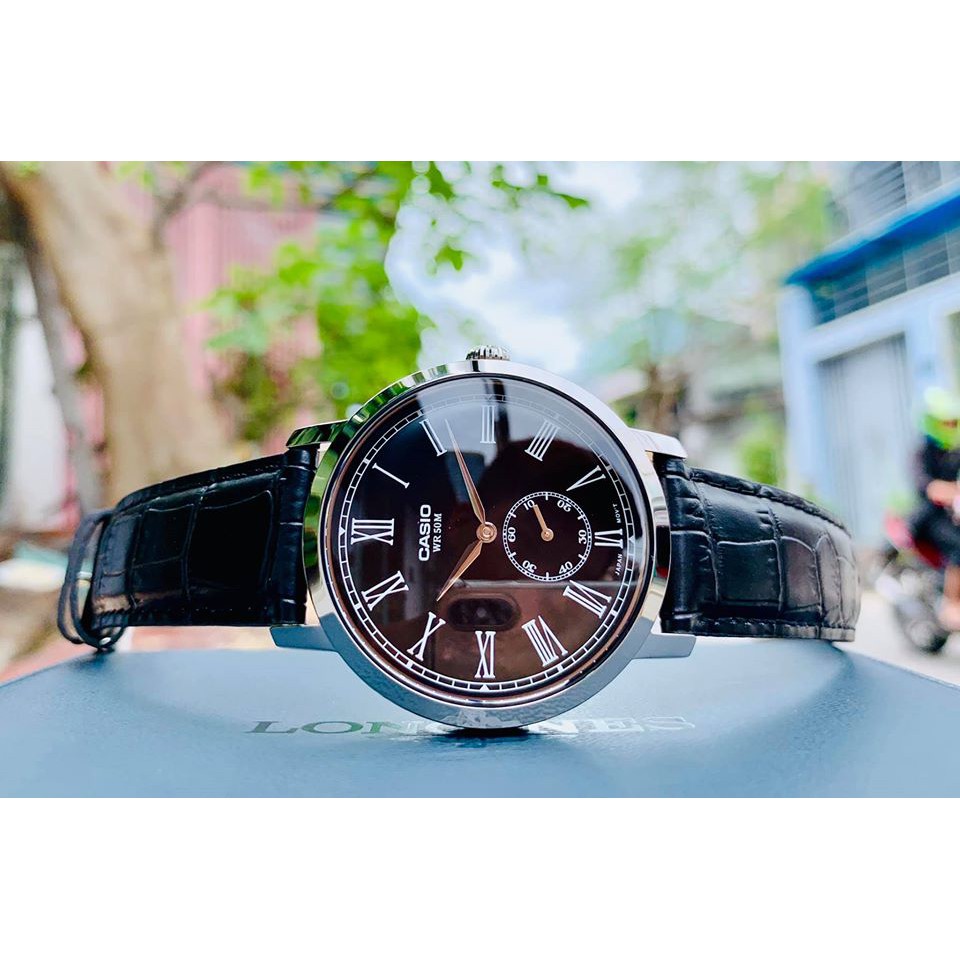 ĐỒNG HỒ NAM Casio MTP-E150L-1BVDF_ĐIỂM NHẤN TRONG THIẾT KẾ[Hàng chính hãng-Bảo hành 2 năm]