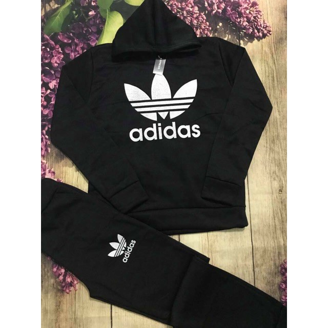 Bộ nỉ nam có mũ Adidas | BigBuy360 - bigbuy360.vn