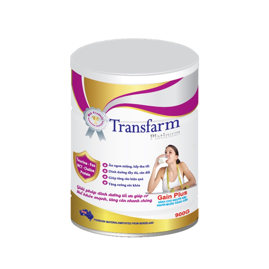 TRANSFARM - GAIN PLUS - Dành Cho Người Gầy Muốn Tăng Cân