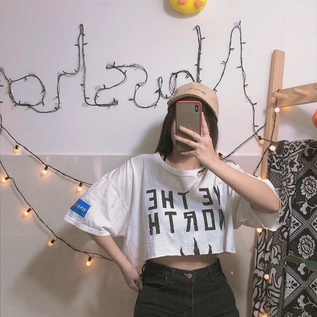 Áo croptop 2hand