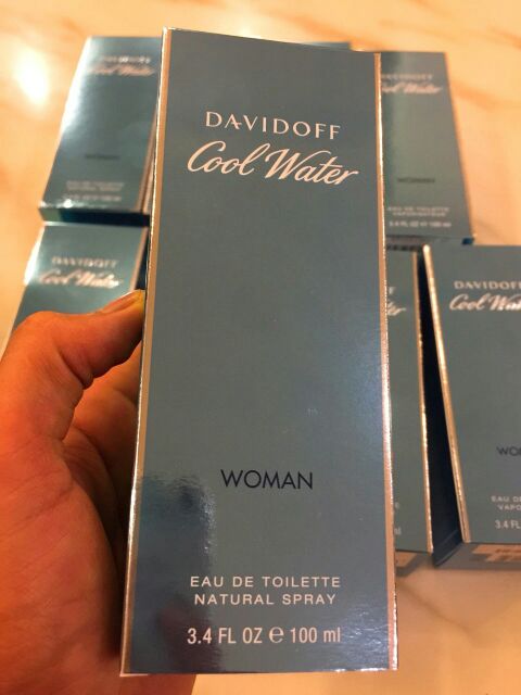 Nước hoa Nữ Davidoff Cool Water Woman EDT [𝙇𝙞𝙣𝙝 𝙑𝙮̃ 𝘼𝙪𝙩𝙝𝙚𝙣𝙩𝙞𝙘]