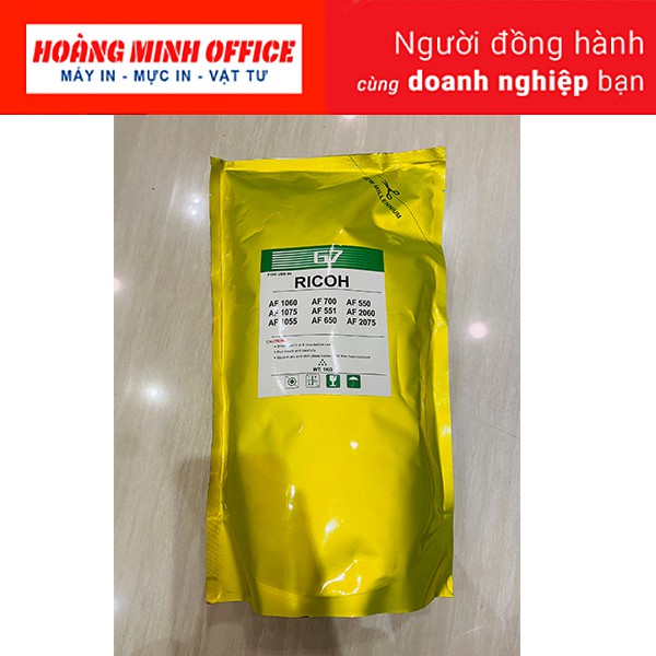 Mực Photocopy G7/ Rico.h Afici.o/ Toshib.a | 551/1060/1075/2060/ MP5500 G7-VÀNG-1 KG.... MUA NHIỀU GIÁ SỈ