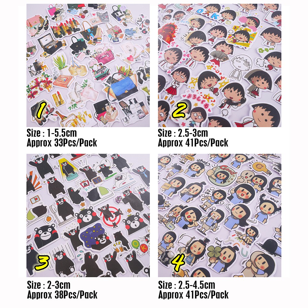 Bộ 10/40 hình dán trang