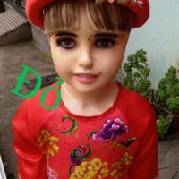 Mấn phối áo dài cách tân. Hoa
